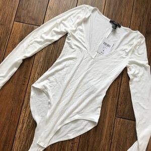 Forever 21 long sleeve body suit